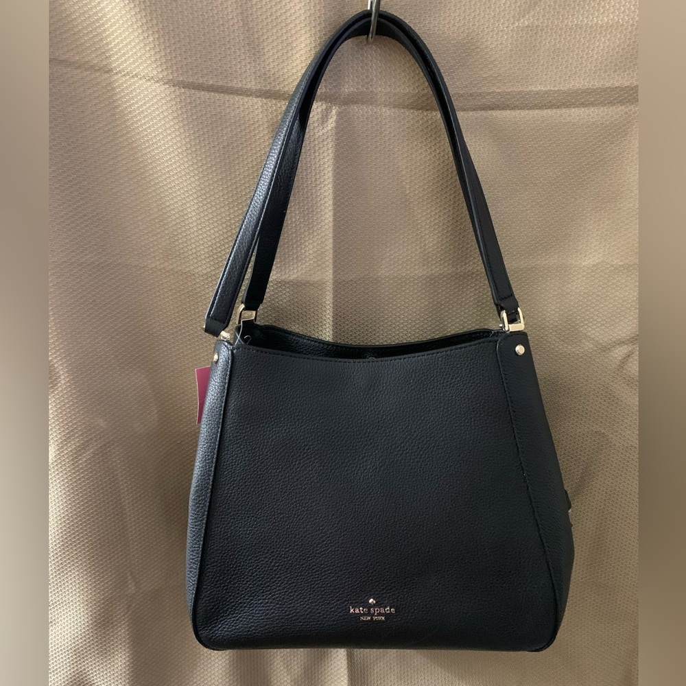 NWT Kate Spade Leila Black Shoulder Bag